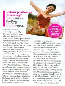 Funkční trénink - článek z Cosmopolitanu